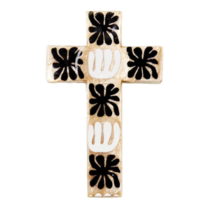 Block Print Black Cross