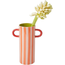 Load image into Gallery viewer, Griffe Warm Stripe Bud Vase
