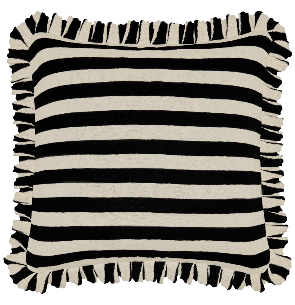 Beatle Stripe Knit Cushion