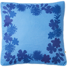 Load image into Gallery viewer, Flora Blue 50cm Cushion
