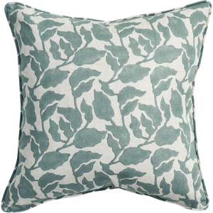 Flores Celadon Cushion