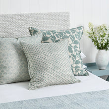 Load image into Gallery viewer, Flores Celadon Cushion
