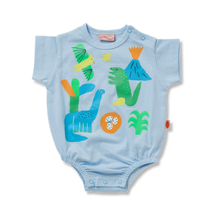 Dino Short Sleeve Bodysuit