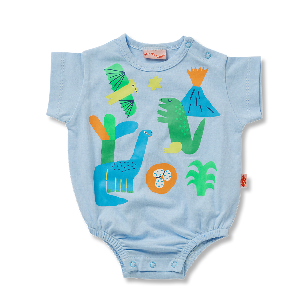 Dino Short Sleeve Bodysuit