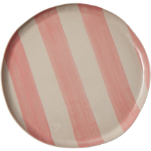 Load image into Gallery viewer, Cabana Stripe Platter Pink
