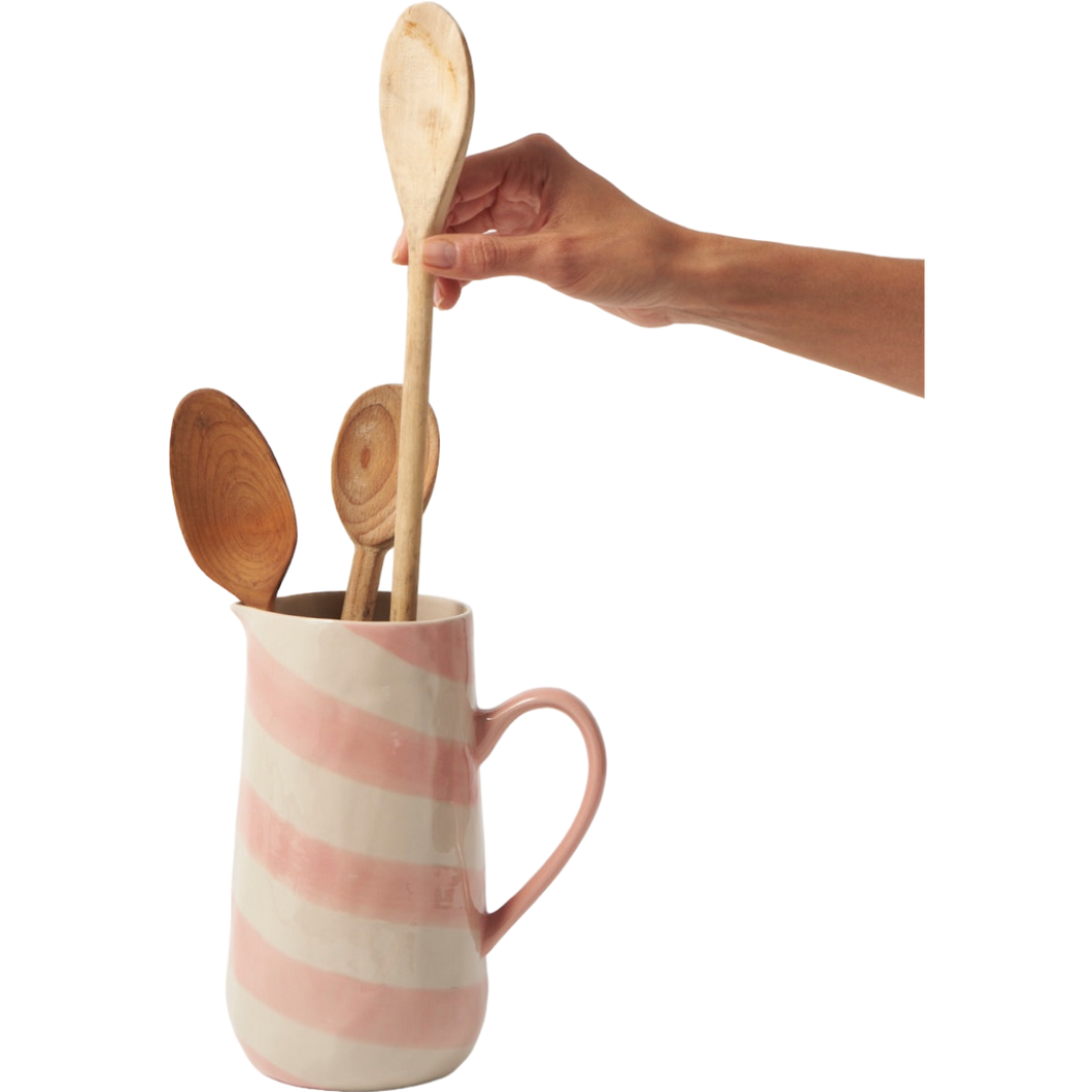 Cabana Stripe Jug Pink