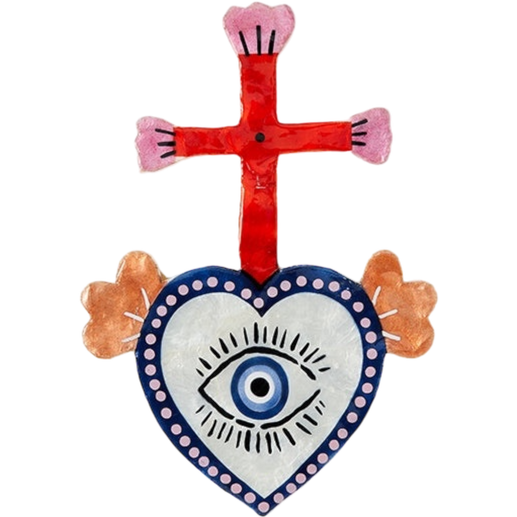 Corazon Cross Pink