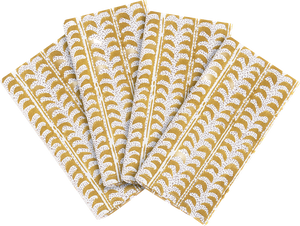 Luxor Saffron Cotton Napkins