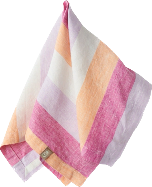 Bellini Stripe Linen Napery - Set of 4