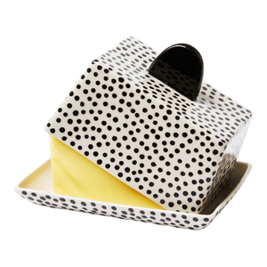 Black Spot Chino Butter Dish