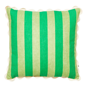 Bold Stripe Green 50cm Cushion