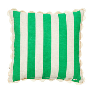 Bold Stripe Green 50cm Cushion